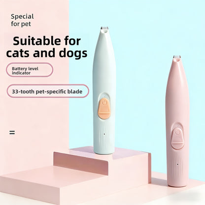 Electric Pet Paw Hair Trimmer