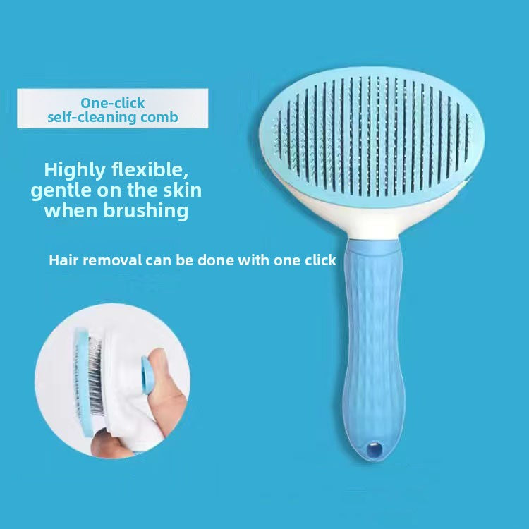 Pet dog dematting comb