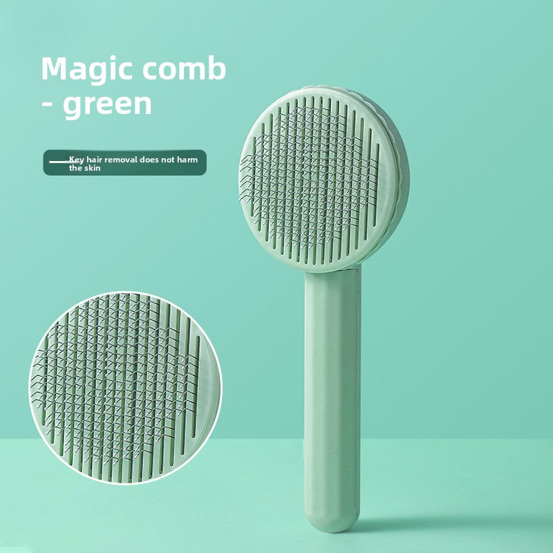 Pet dog dematting comb