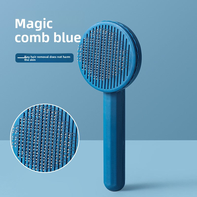 Pet dog dematting comb
