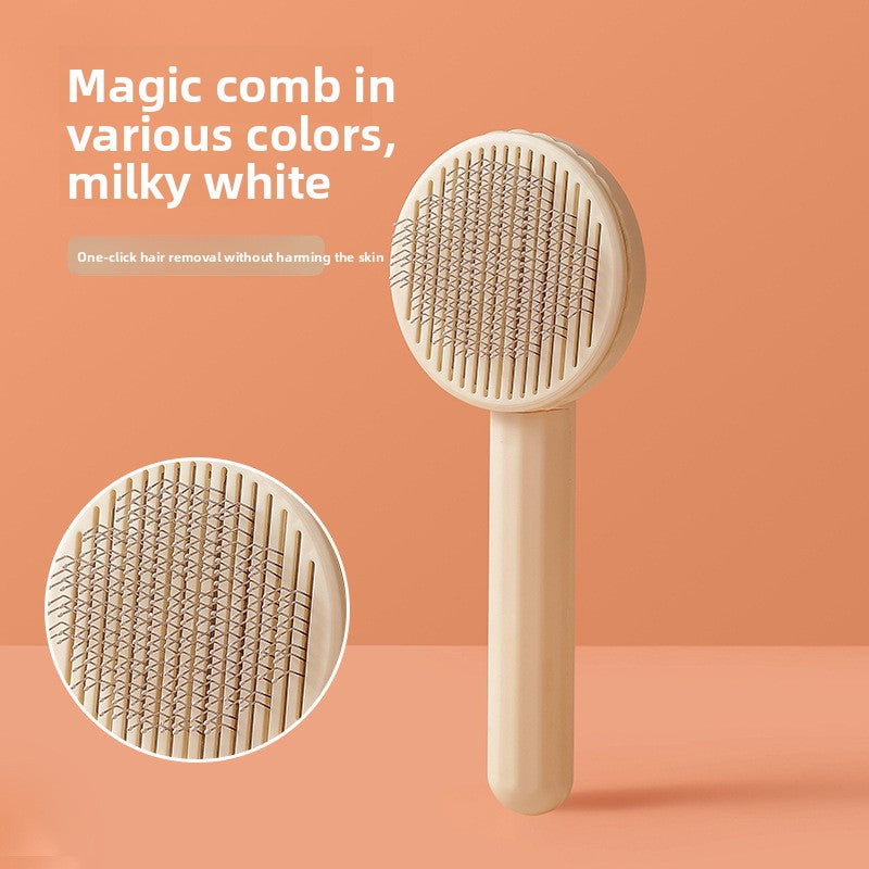 Pet dog dematting comb