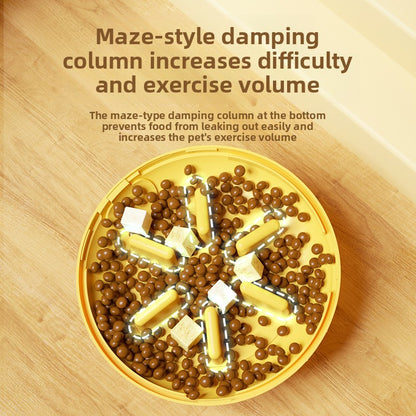 Interactive Slow Feed Pet Puzzle Toy