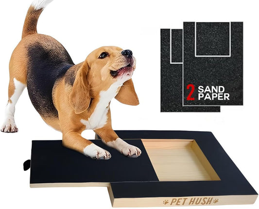 Dog Scratch Pad For Nails (With Treat Box)