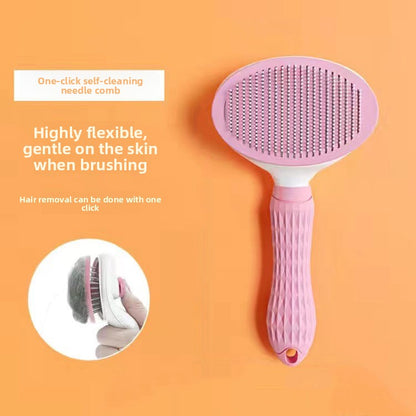 Pet dog dematting comb