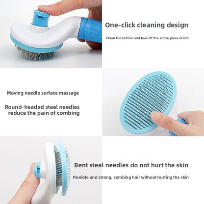 Pet dog dematting comb