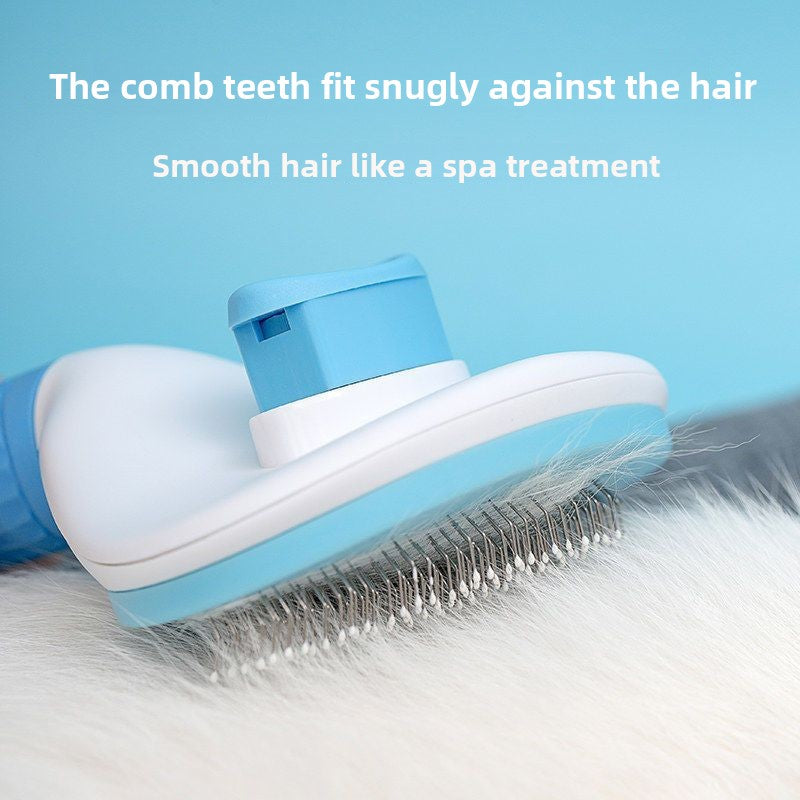 Pet dog dematting comb