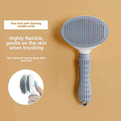 Pet dog dematting comb