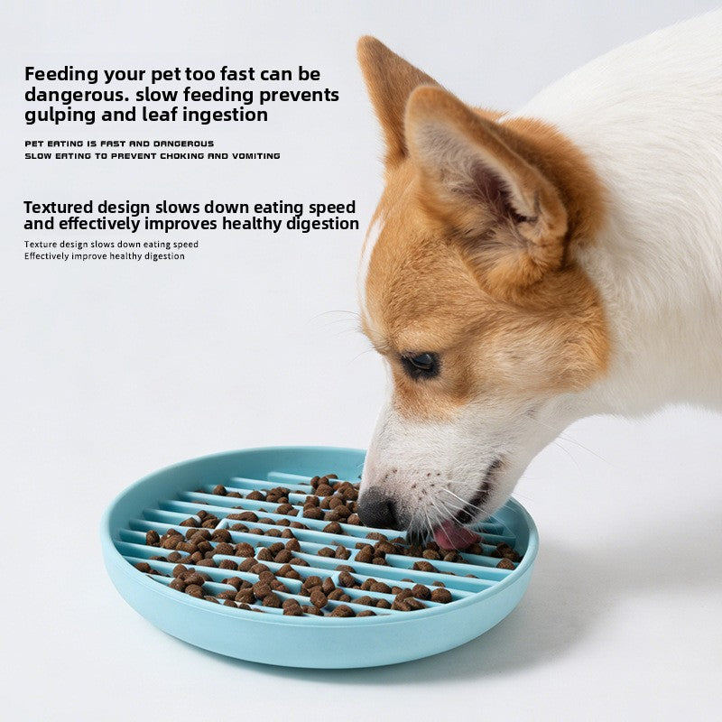 Silicone Pet Slow Feeder Bowl