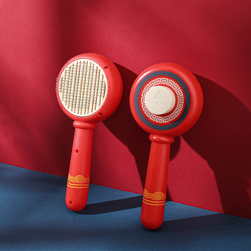 Pet dog dematting comb